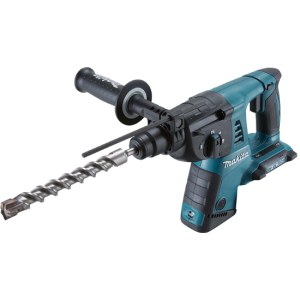 Akum. perforatorius Makita DHR264Z; 2x18 V; 2,5 J; SDS-plus (be akumuliatoriaus ir pakrovėjo)