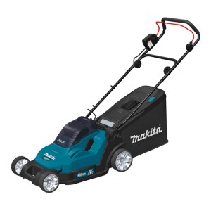 Akumuliatorinė vejapjovė Makita DLM432Z; 2x18 V (be akumuliatoriaus ir pakrovėjo)