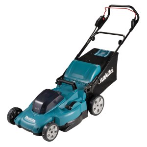 Akumuliatorinė vejapjovė Makita DLM538Z; 2x18 V (be akumuliatoriaus ir pakrovėjo)