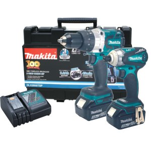 Įrankių rinkinys Makita DLX2055TSP (DHP481+DTD145); 18 V; 2x5,0 Ah akum.