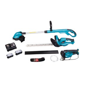 Įrankių rinkinys Makita DLX3018SY (DUH523 + DUR181 + DUM168); 18 V; 2x1,5 Ah akum.