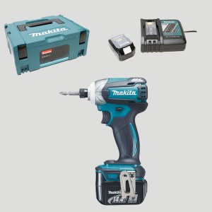 Smūginis suktuvas-gręžtuvas Makita DTD136RMJ; 14,4 V; 2x4,0 Ah akum.