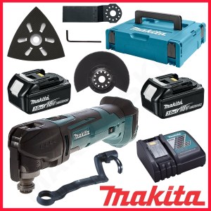 Daugiafunkcinis įrankis Makita DTM51RFJX1; 18 V; 2x3,0 Ah akum. + priedai