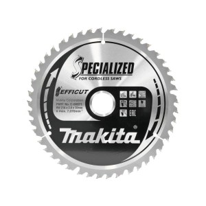 Pjovimo diskas medienai Makita Efficut; 216x1,5x30 mm; Z80; 10°