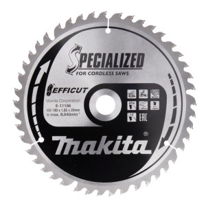 Pjovimo diskas medienai Makita E-11156 TCT; 190x20x1,85 mm