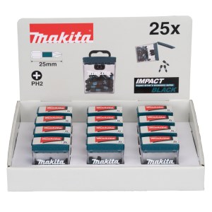 Sukimo antgalis Makita E-12360-12; PH2; 25 mm; 300 vnt.