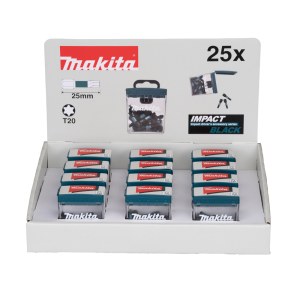 Sukimo antgalis Makita E-12382-12; T20; 25 mm; 300 vnt.