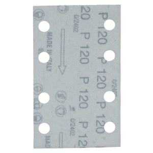 Šlifavimo popierius Makita E-23531; 80x130 mm; K120; 10 vnt.