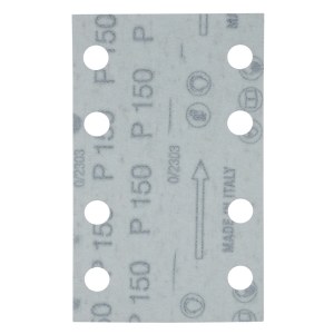 Šlifavimo popierius Makita E-23547; 80x130 mm; K150; 10 vnt.