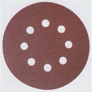 Šlif. popierius Velcro Backed 125 mm; K240; 10 vnt.