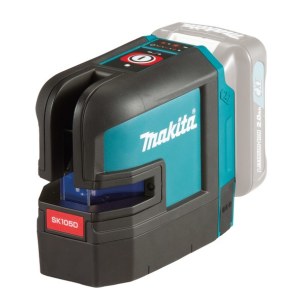 Kryžminis lazerinis nivelyras Makita SK105DZ; 12 V (be akumuliatoriaus ir pakrovėjo) (pažeista pakuotė)