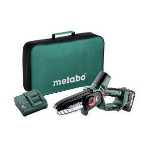 Šakų genėjimo grandininis pjūklas Metabo MS 18 LTX 15; 18 V; 1x2,0 Ah akum.; 15 cm juosta
