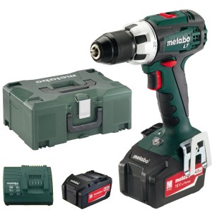 Suktuvas-gręžtuvas Metabo BS 18 LT; 18 V; 2x4,0 Ah akum.