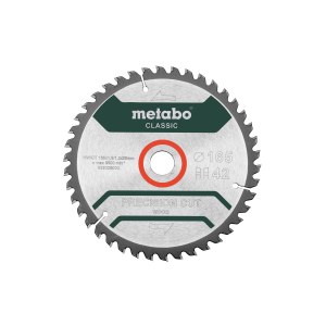 Pjovimo diskas medienai Metabo 628026000; 165x20 mm; Z42