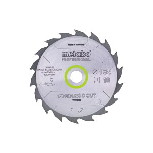 Pjovimo diskas medienai Metabo; 160x1,6x20,0 mm; Z24; 22° 