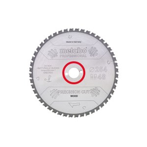 Pjovimo diskas medienai Metabo; 315x2,8x30,0 mm; Z48; 15°  