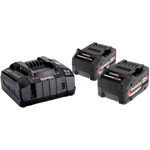 Priedų rinkinys Metabo 18 V; 2x5,2 Ah akum.