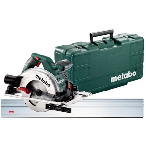 Diskinis pjūklas Metabo KS 55 FS + 1,6 m FS 1600 kreipiančioji liniuotė + lagaminas