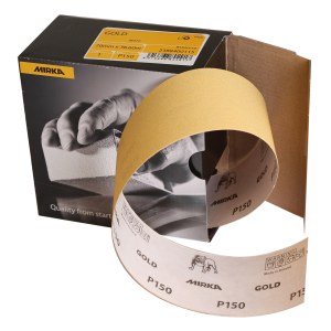Šlifavimo popieriaus rulonas Mirka 2388400115; 70 mm; 36,6 m; P150