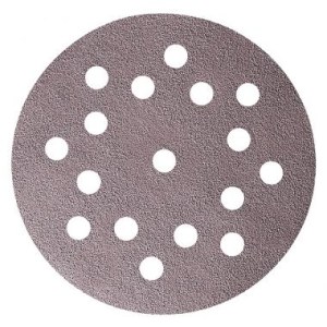 Šlifavimo popierius Mirka Q.Silver Ace; 125 mm; 17H; P180; 1 vnt.