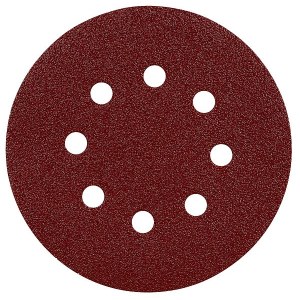 Šlif. popierius eksc. šlifuokliui Mirka JEPUFLEX; 125 mm; P100; 5 vnt.