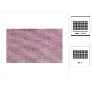 Šlifavimo tinklelis Mirka Abranet 5417805025; 81x133 mm; P240