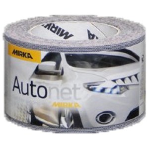 Šlifavimo tinklelio rulonas Mirka Autonet AE5BI001253R; 75mmx10m; P240