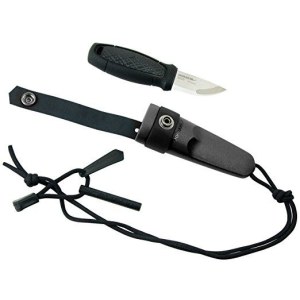 Peilis Morakniv Eldris Black Kit 12629; 143x59 mm; su ugnies skeltuvu