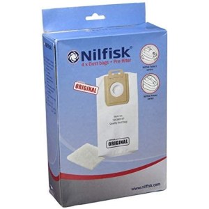 Dulkių maišas Nilfisk-ALTO; 4 vnt.; + priešfiltris