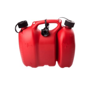 Bakelis kurui laikyti Oregon 562405; raudonas (6l) + tepimo alyvos bakelis (3l)