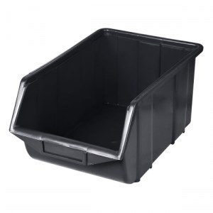 Plastikinė dėžutė Patrol EcoboxPvc; 250x160x130 mm; juoda