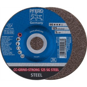 Šlifavimo diskas PFERD 104484; 125 mm