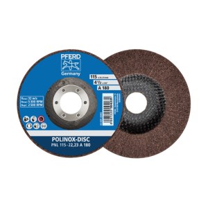Vėduoklinis šlifavimo diskas Pferd PNL; 125 mm; A180 
