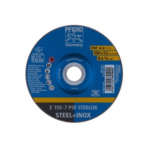 Šlifavimo diskas Pferd E150-7 A24 L PSF 62015640; 150x7,2x22,23 mm