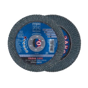 Vėduoklinis šlifavimo diskas Pferd SGP-Curve L; 150 mm, Z40 