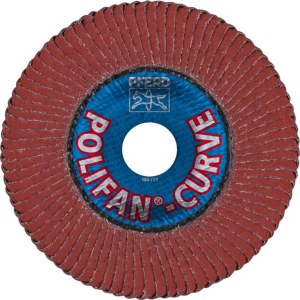 Vėduoklinis šlifavimo diskas Pferd SGP Curve Alu L; 125 mm; A40 