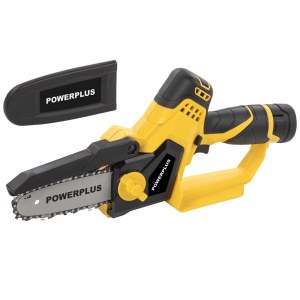 Šakų genėjimo grandininis pjūklas Powerplus POWXG1040; 12 V; 1x2,0 Ah akum.