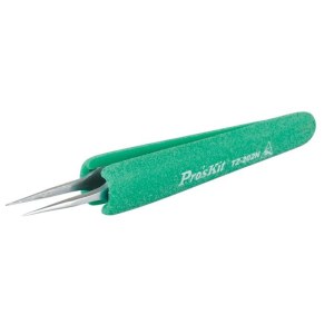 Pincetas ProsKit TZ-202N; 120,5 mm