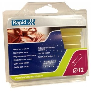 Klijų strypeliai Rapid; 12x94 mm; 0,05 kg; geltonos spalvos