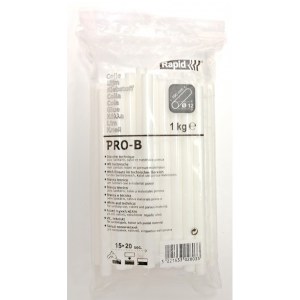Klijų strypeliai Rapid PRO-B; 12x190 mm; 1 kg; baltos spalvos