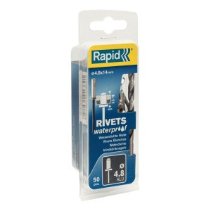 Kniedės Rapid; 4,8 mm; 14 mm; 50 vnt.