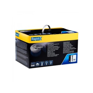 Vinys Rapid BB 50 5000808; 65 mm; 15°; 2700 vnt.; galvanizuotos