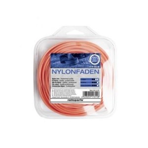 Pjovimo gija Nylon line (1,6 mm/15 m) oranžinė, apvali