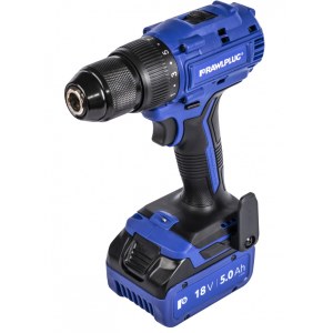 Suktuvas-gręžtuvas RawlPlug R-PDD18-70-XL2; 18 V; 2x5,0 Ah akum.