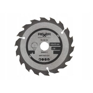 Pjovimo diskas medienai Rexxer RG-08-342; 140x20x2 mm