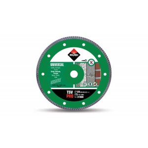 Deimantinis pjovimo diskas Rubi TSV 125 PRO; 125 mm 
