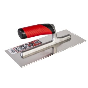 Šukos plytelių klijams Rubi Rubiflex INOX; 4,5x4,5 mm; 28 cm 