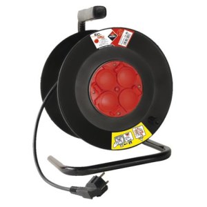 Ilgiklis vyniojamas ant ritės Rubi EC-1 25M/13,9A PLUS; 50 m; 3x1,5 mm²
