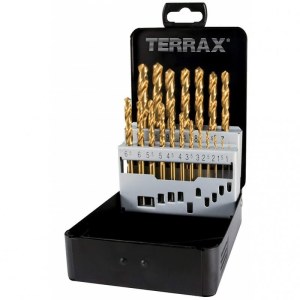 Grąžtų komplektas metalui RUKO A250214T; 1-10 mm; 19 vnt.
