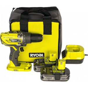 Suktuvas-gręžtuvas Ryobi R18DD3-225S; 18 V; 2x2,5 Ah akum.